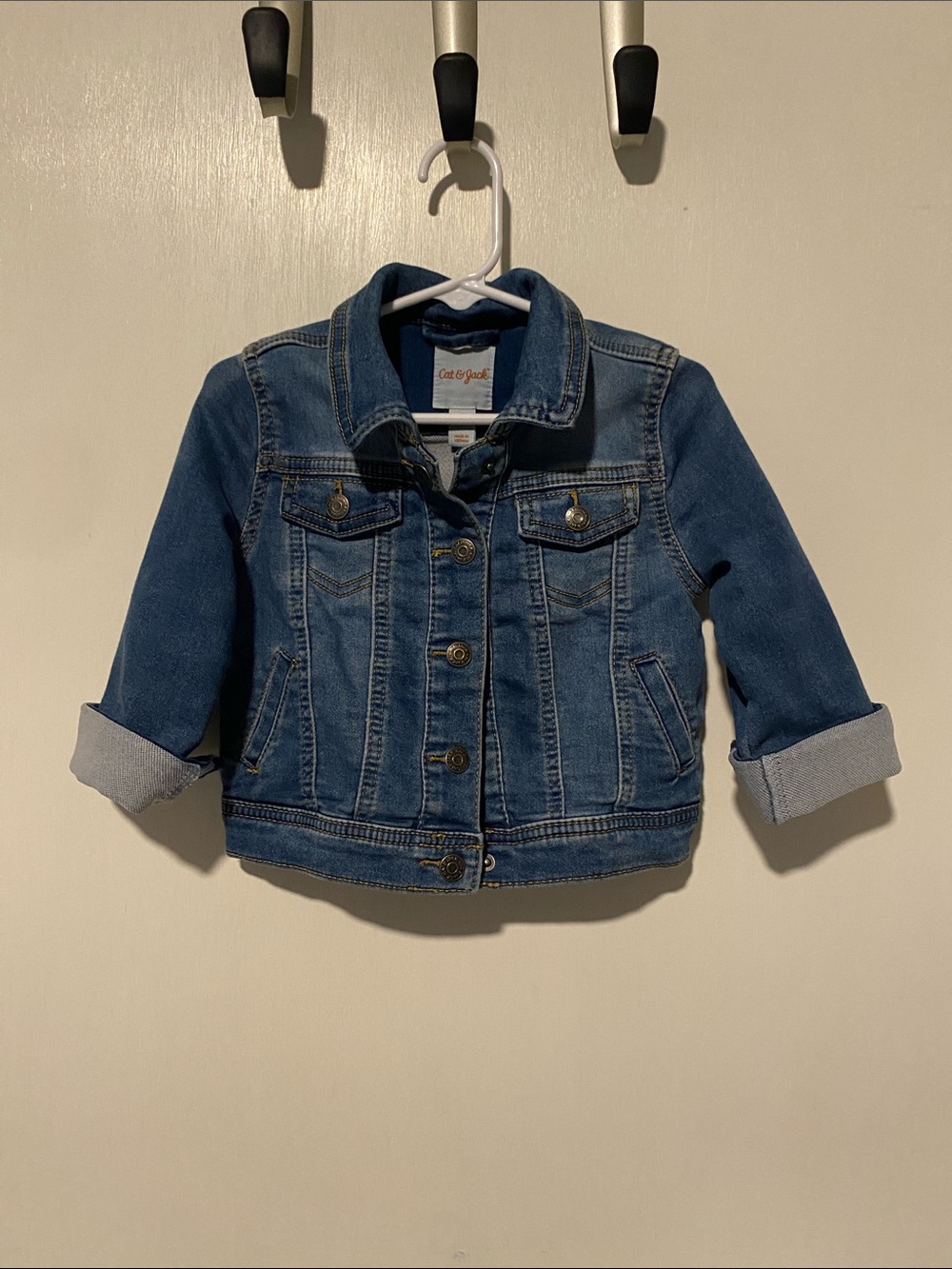 Cat & Jack Blue Denim Jean Jacket